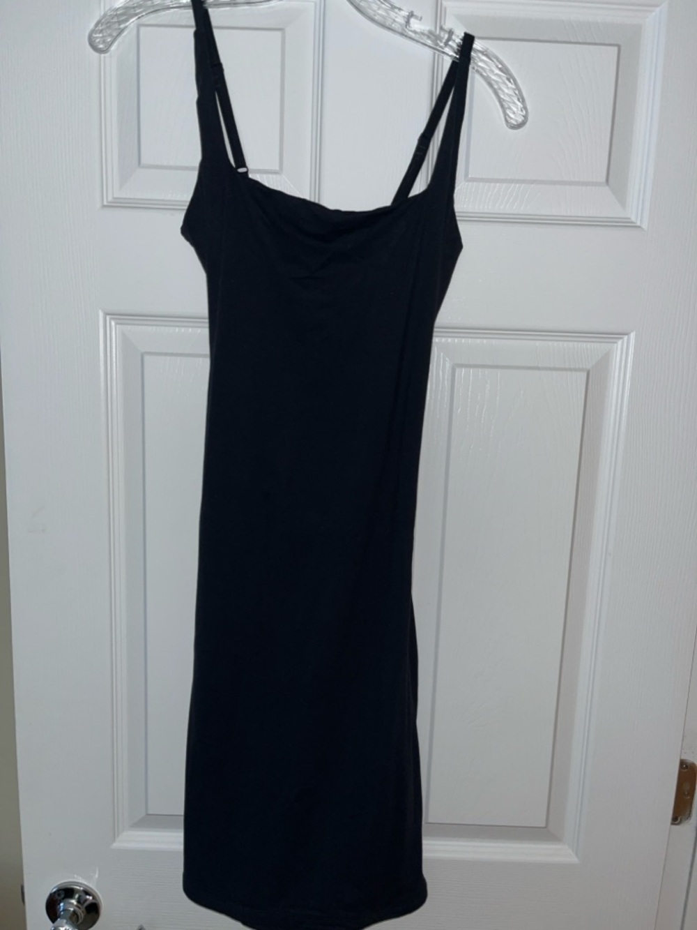 Alphalete Black Allure Dress with Thin Straps